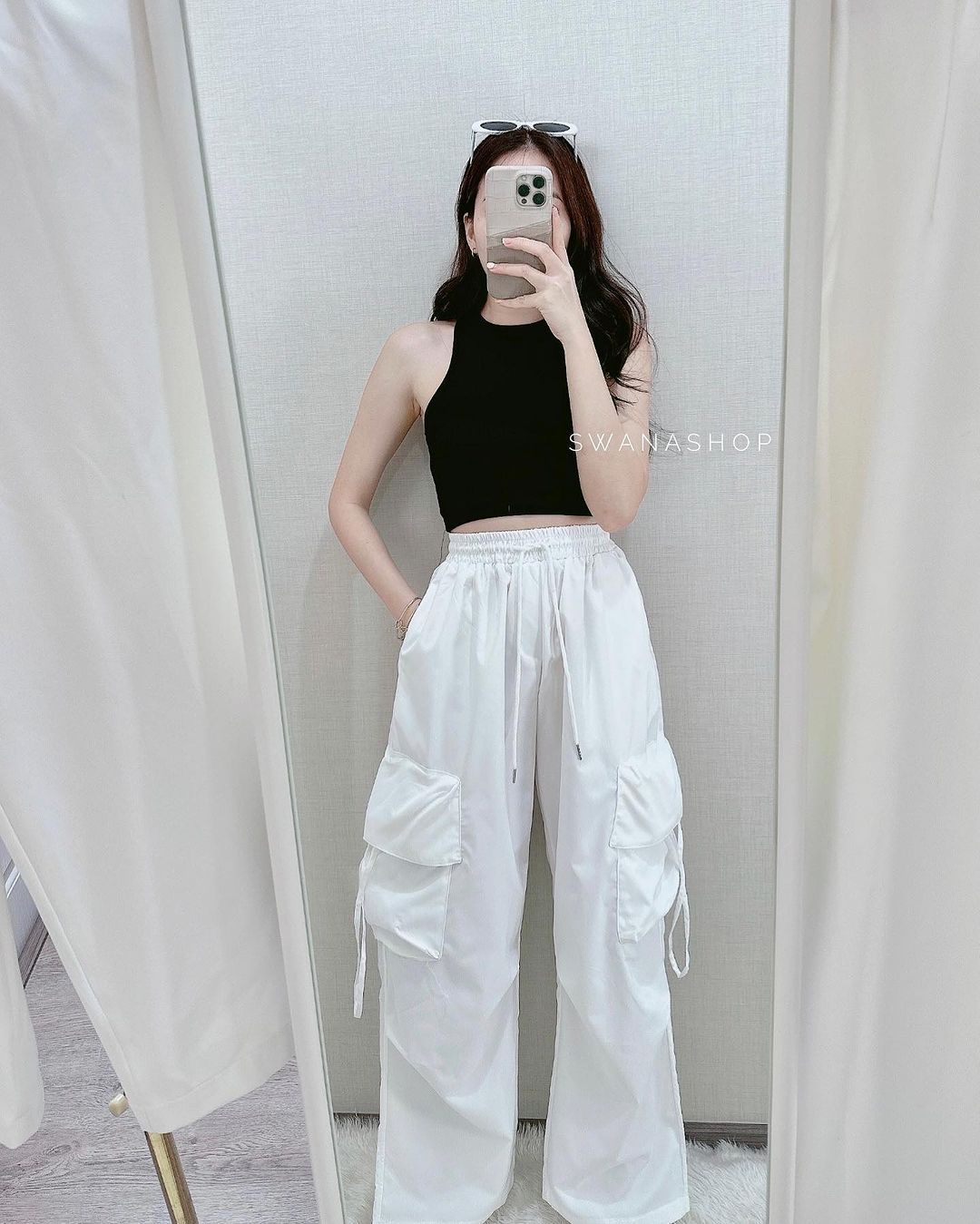 High Waist Retro Pants-10 colors