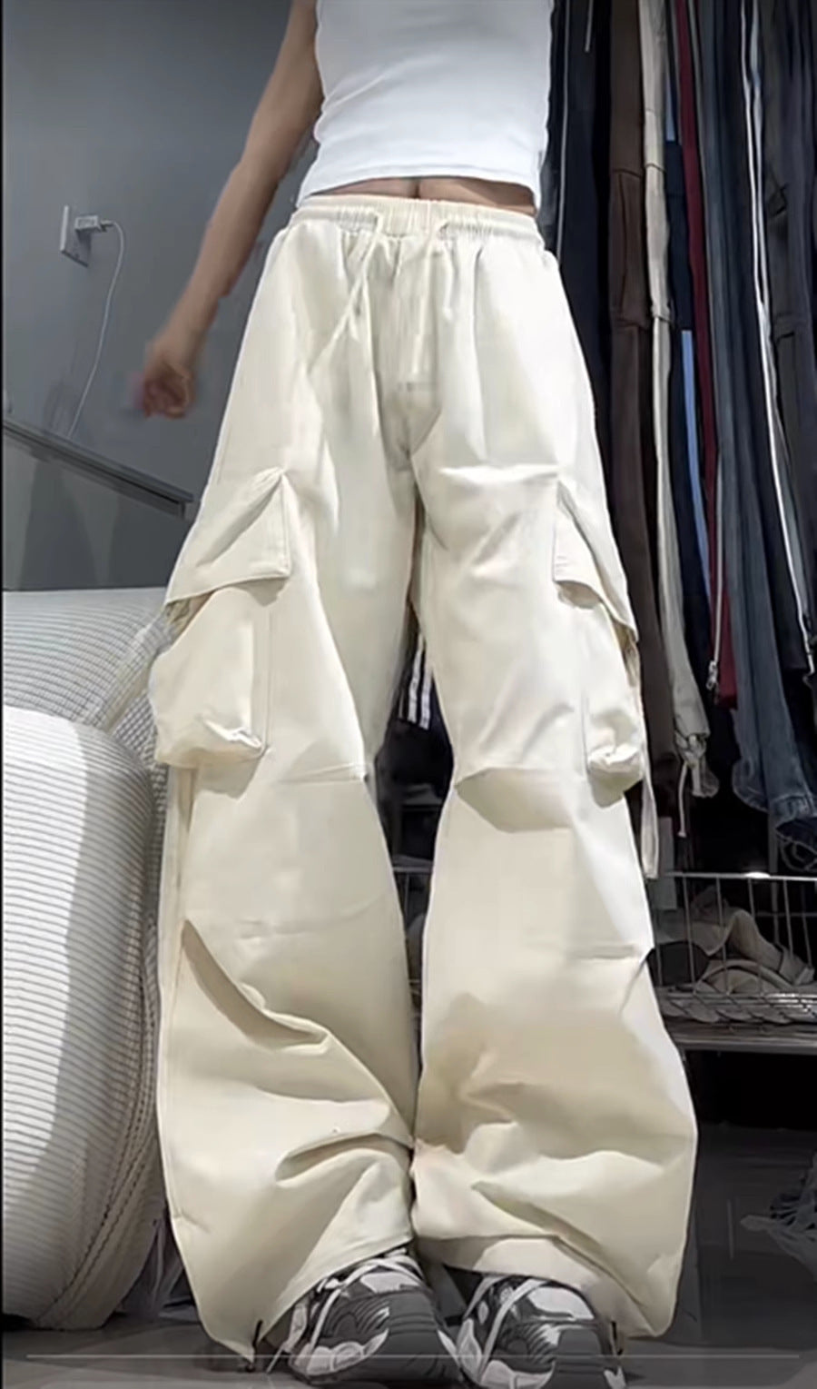 High Waist Retro Pants-10 colors