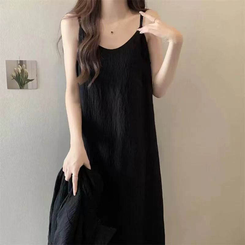 Summer Long Loose Slimming French Dress