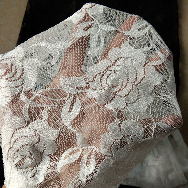 Autumn Lace Rose Hollow Leggings