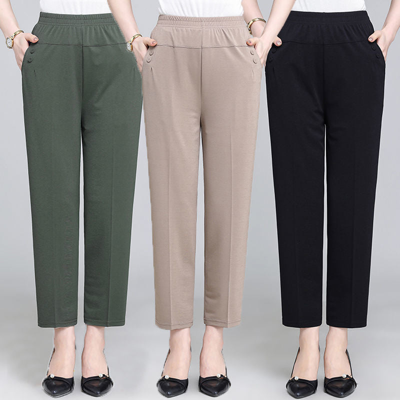 Ice Silk Cropped Pants-6 Colors