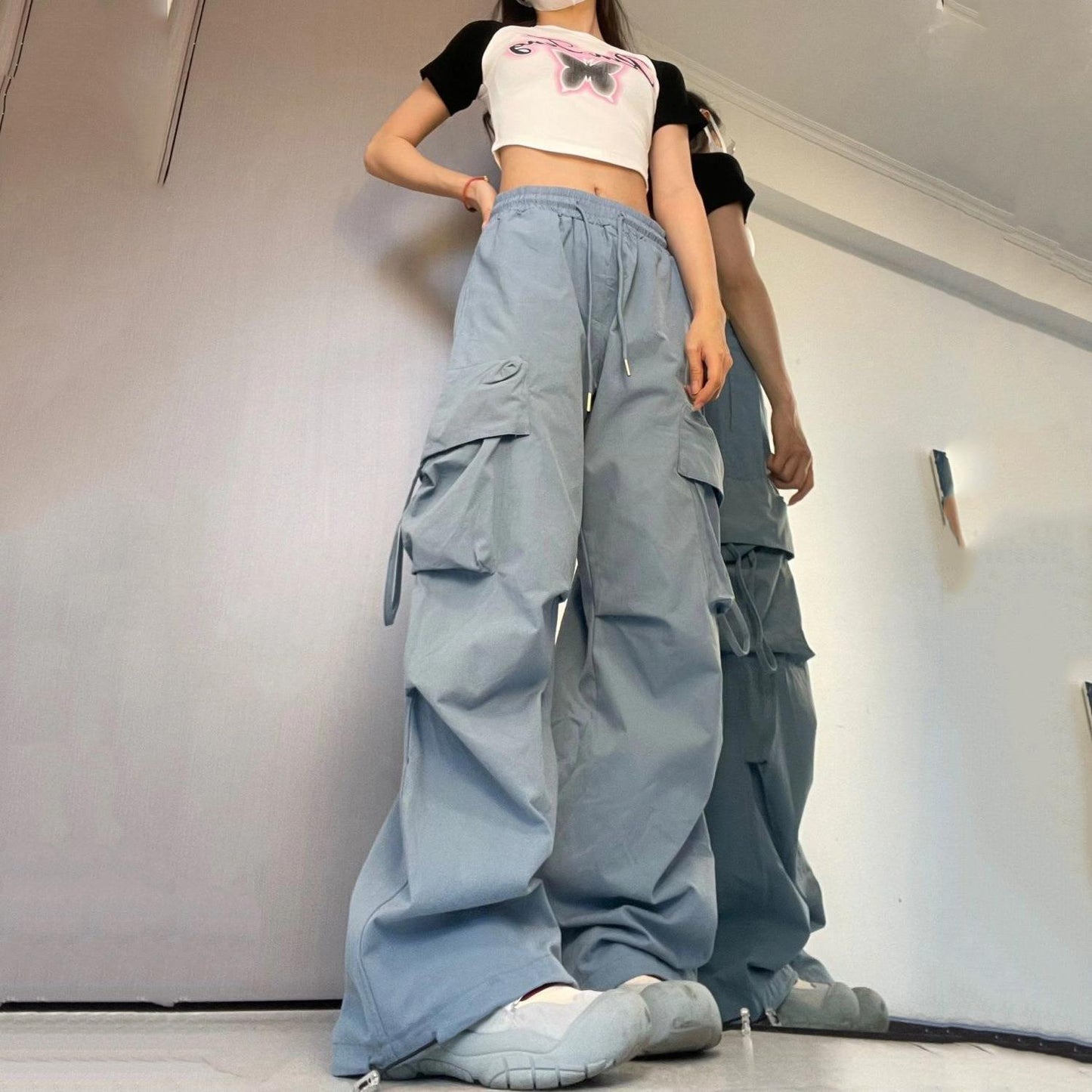 High Waist Retro Pants-10 colors