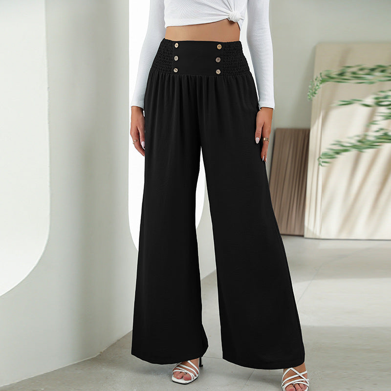 Women's High Waist Wide Leg Pants