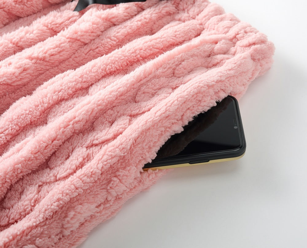 Coral Velvet Pajamas