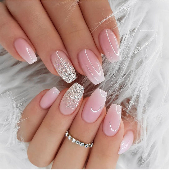 9 Styles Mid-length Ballet Nails