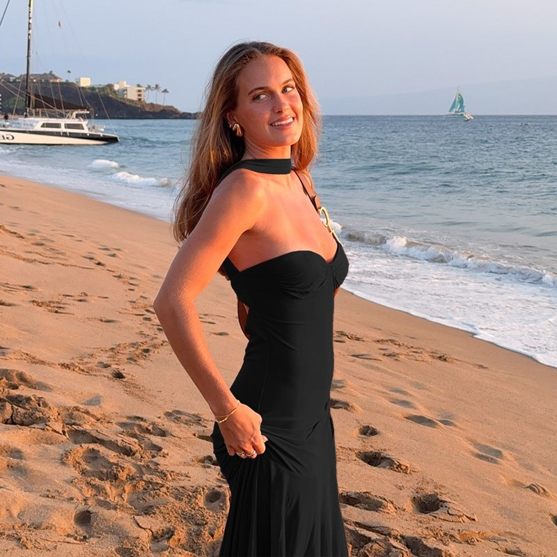 Vacay Beach Tube Top Dress