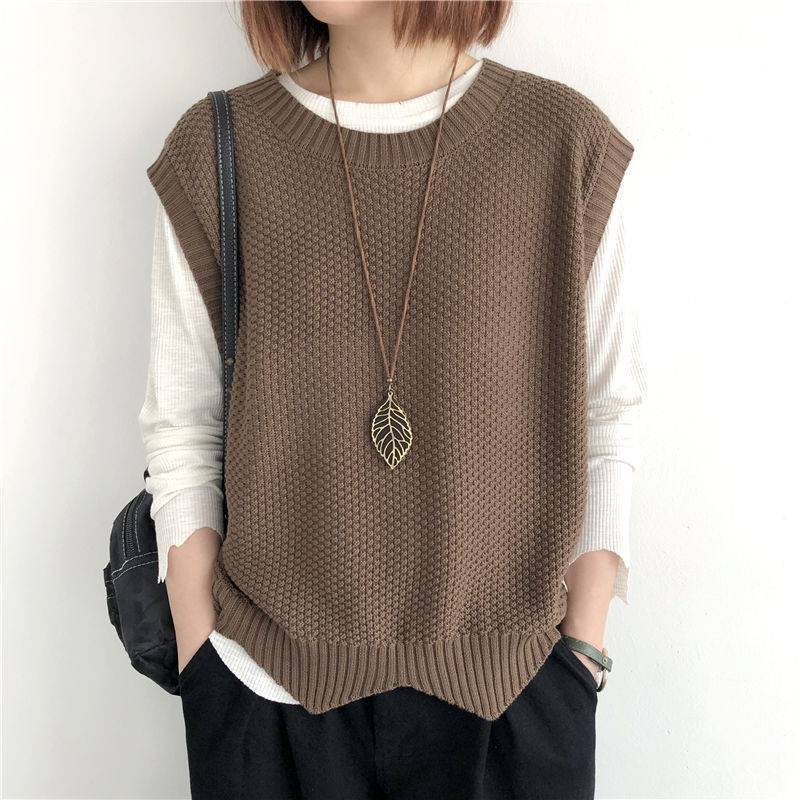 Knitted Vest Pullover