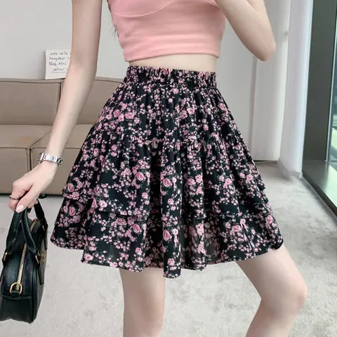 Cherry Blossom A-Line Skirt