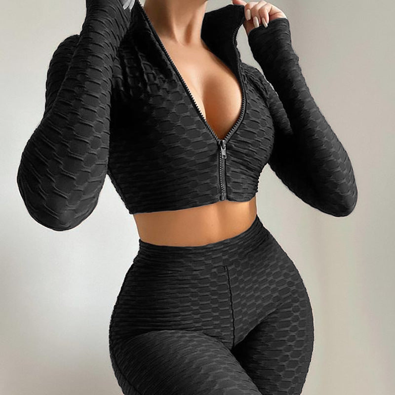 Waist Slimming Tummy Tucking Sports Suit