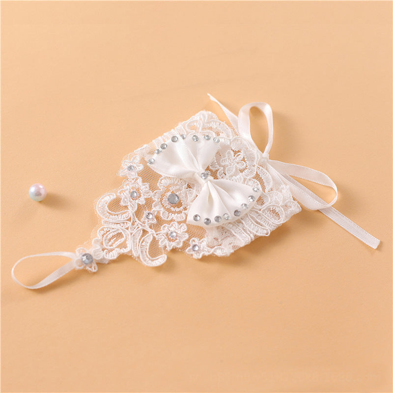 Rhinestone Bridal Gloves