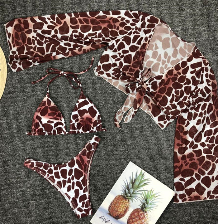 3 piece Bikni Swimsuit