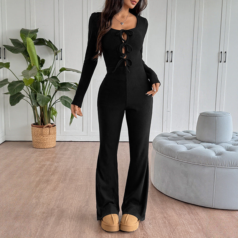 Slim-Fit Hot Girl Jumpsuit