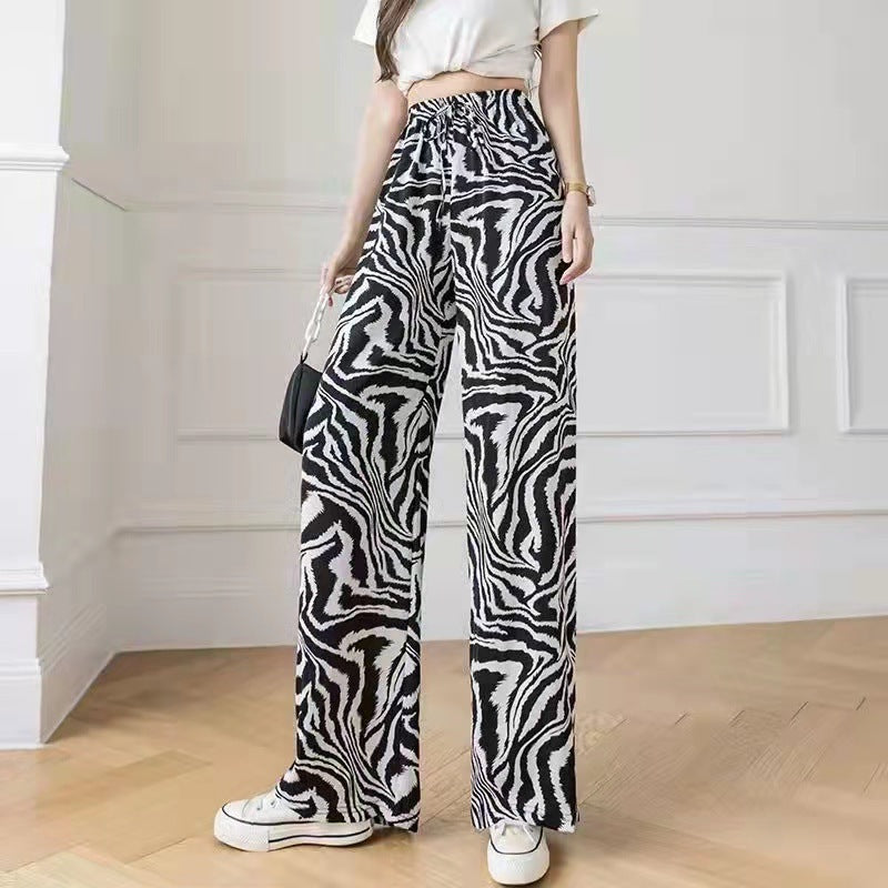 Ink Dye Straight Mopping Pants-15 Styles
