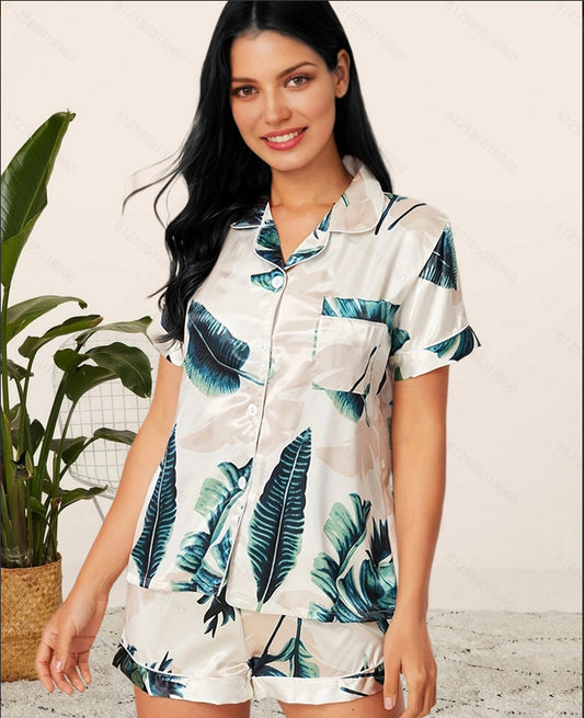 Leaves Pajama Set