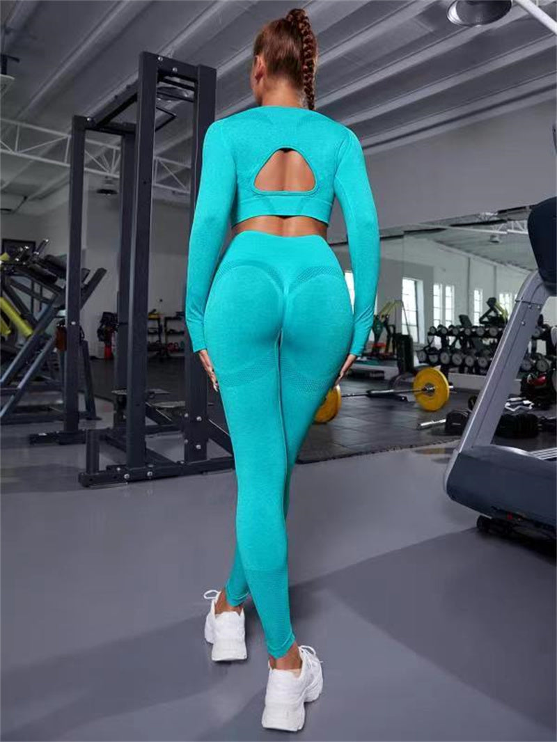 Butt Lifting High Waist Seamless Fitness Leggings Sportswear Outfit