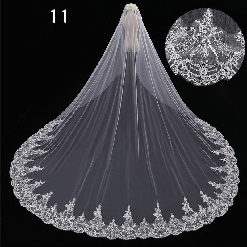 22 Styles Long Wedding Veil