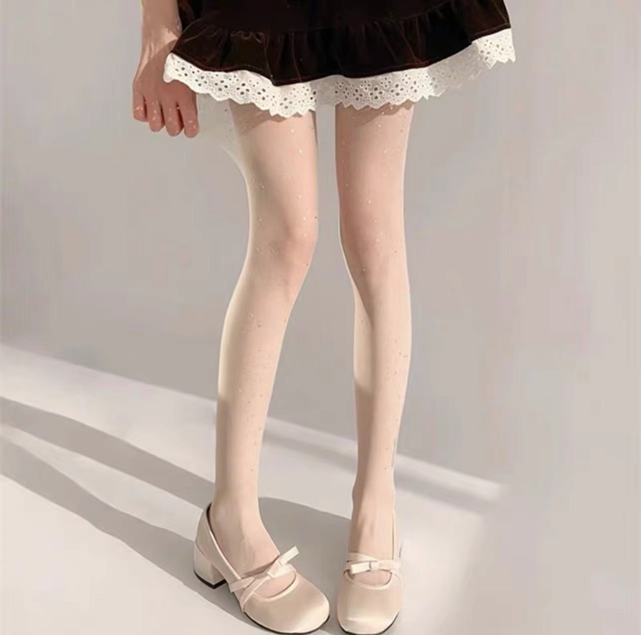 Ultra-Thin Skincare Stockings for Girls