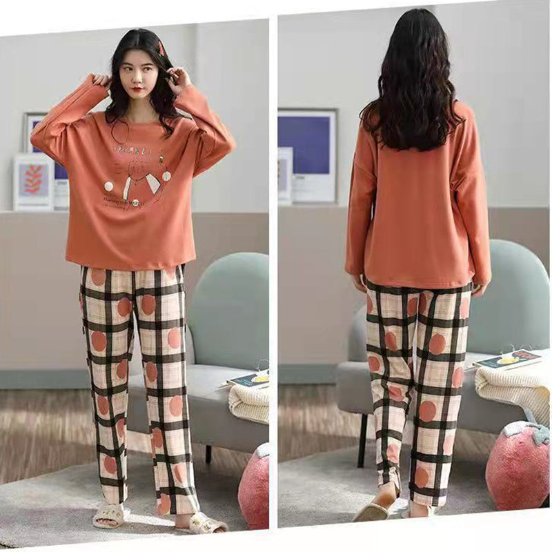 Crown Cat Pajama Set